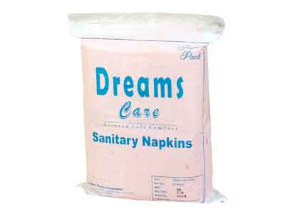 sanitary napkins with belt